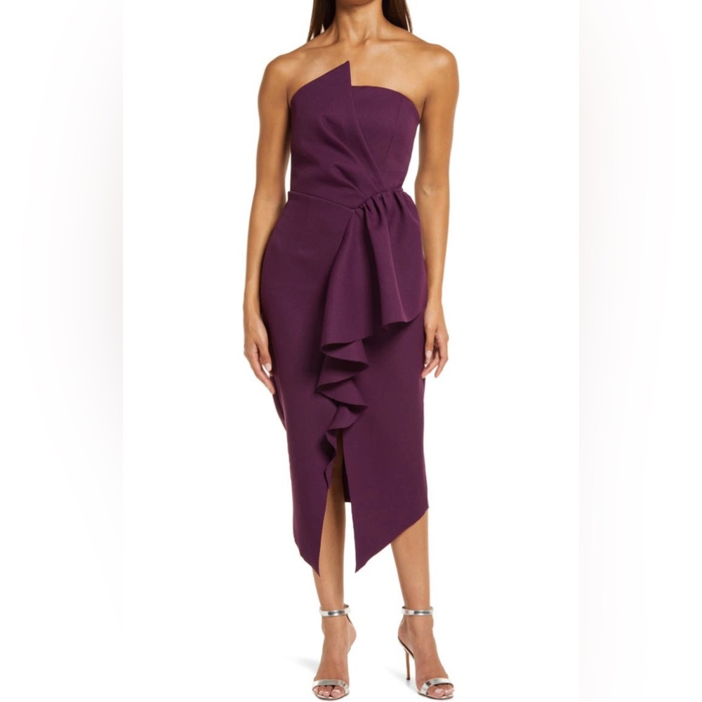 Plum Cocktail Dress